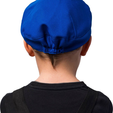 Feestbazaar Pet Met Klep Blauw Kind