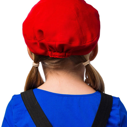 Feestbazaar Pet Met Klep Rood Kind