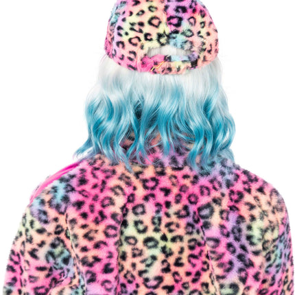 Feestbazaar Pet Neon Panther Pluche Pink