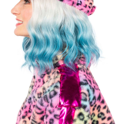 Feestbazaar Pet Neon Panther Pluche Pink