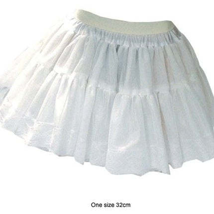 Feestbazaar Petticoat extra volume wit