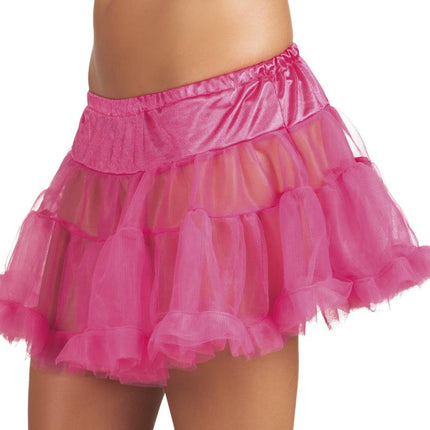 Feestbazaar Petticoat knalroze