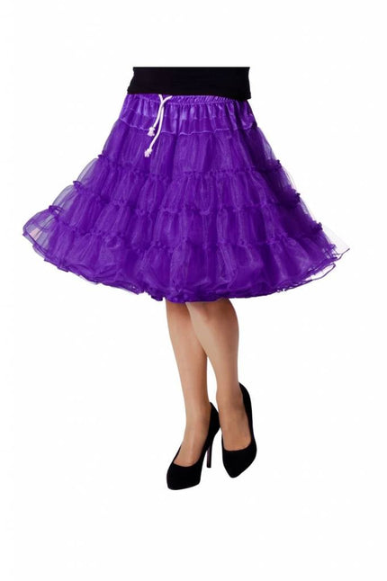 Feestbazaar Petticoat Luxe paars