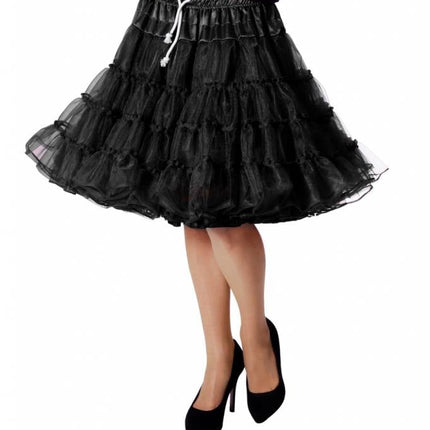 Feestbazaar Petticoat Luxe zwart