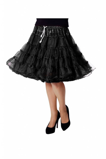 Feestbazaar Petticoat Luxe zwart