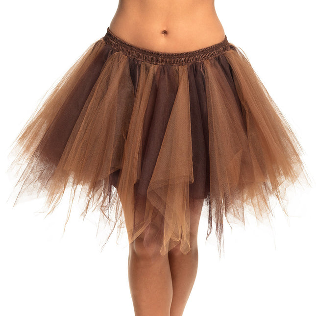 Feestbazaar Petticoat Premium Bruin