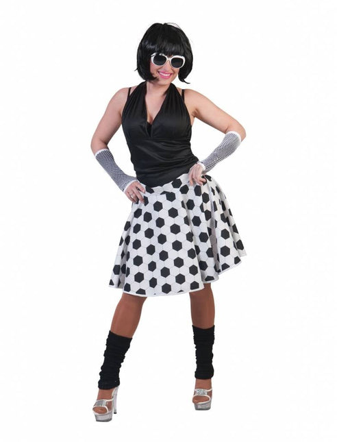 Feestbazaar Petticoat voetbal print