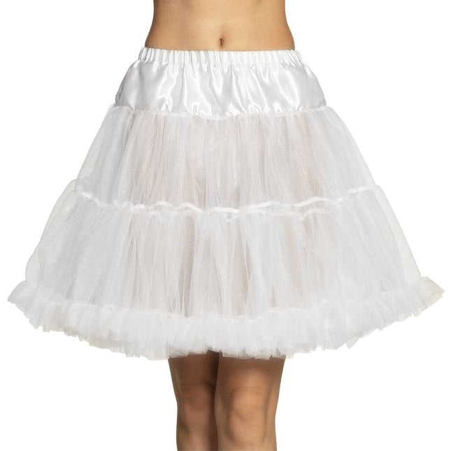 Feestbazaar Petticoat Wit  Maria