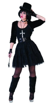 Feestbazaar Petticoat Zwart Deluxe