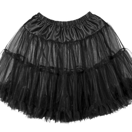 Feestbazaar Petticoat Zwart Tokio