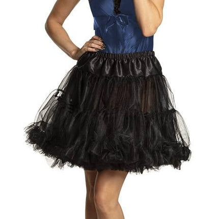 Feestbazaar Petticoat Zwart Tokio
