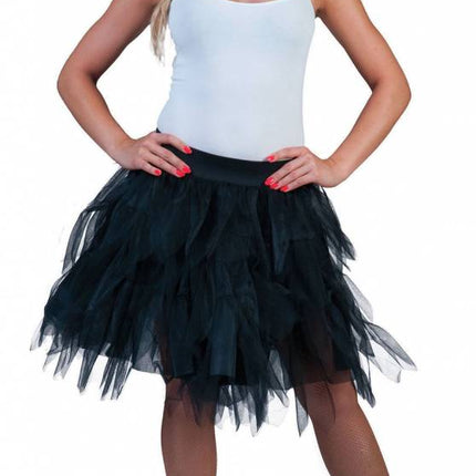 Feestbazaar Petticoat zwart