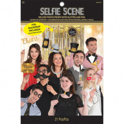 Feestbazaar Photo Booth Kit New Year (21st)
