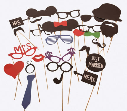 Feestbazaar Photo Booth Props Set Feestje (30st)