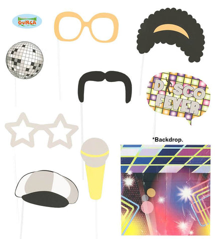 Feestbazaar Photo Booth Set Disco