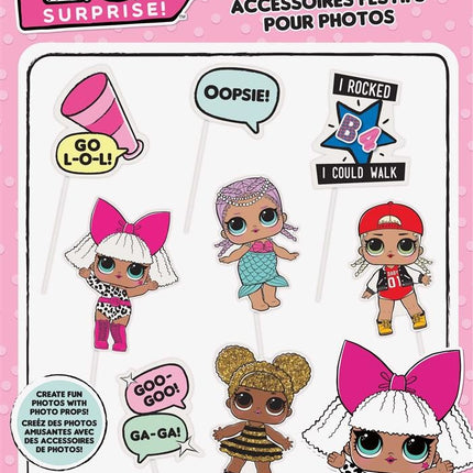 Feestbazaar Photo Booth Set L.O.L Surprise (8st)