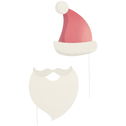 Feestbazaar Photobooth Accessoires Holly Jolly Christmas (12st)