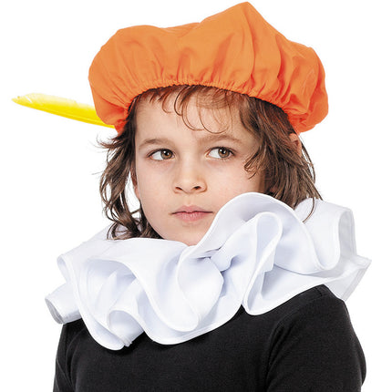 Feestbazaar Pieten Baret Kind Oranje