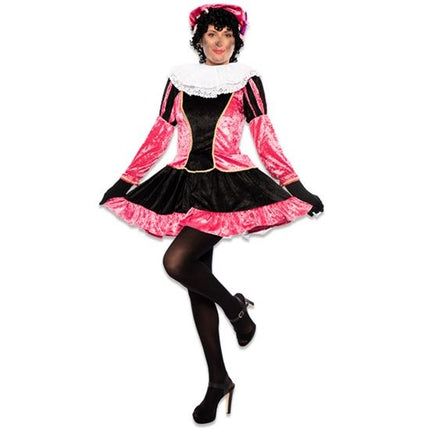 Feestbazaar Pieten jurkje met petticoat roze