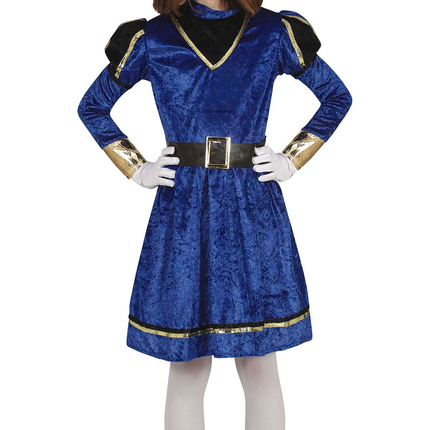 Feestbazaar Pietenjurkje Lela Meisje Blauw