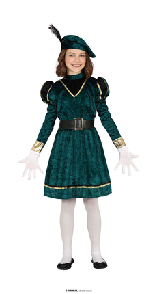Feestbazaar Pietenjurkje Reina Meisje Groen