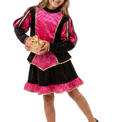 Feestbazaar Pietenkostuum Pink Princess Kind Premium