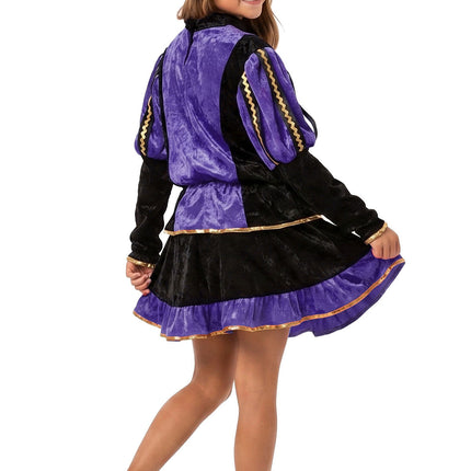 Feestbazaar Pietenkostuum Royal Purple Kind Premium