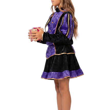 Feestbazaar Pietenkostuum Royal Purple Kind Premium