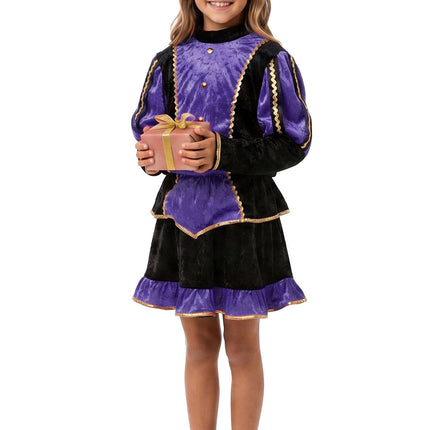 Feestbazaar Pietenkostuum Royal Purple Kind Premium