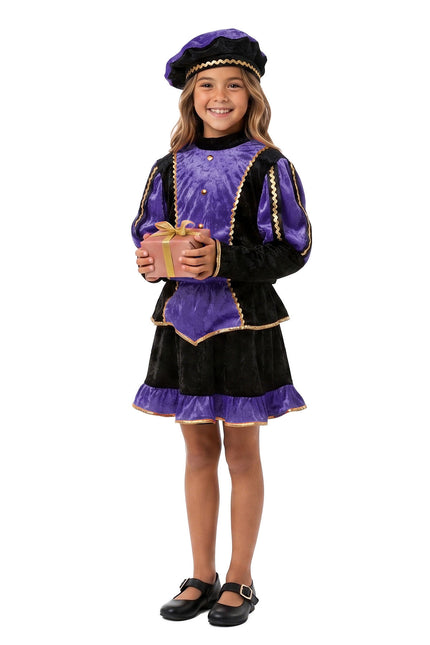 Feestbazaar Pietenkostuum Royal Purple Kind Premium