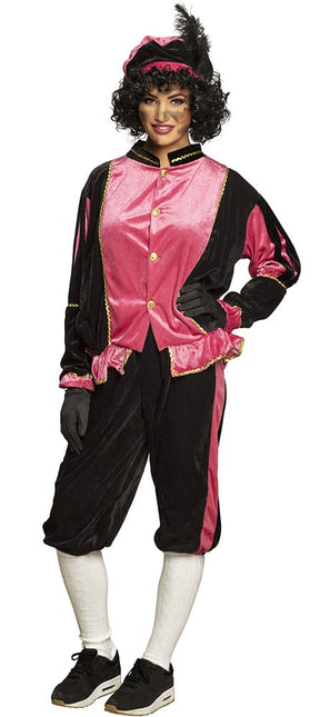 Feestbazaar Pietenpak volwassen roze