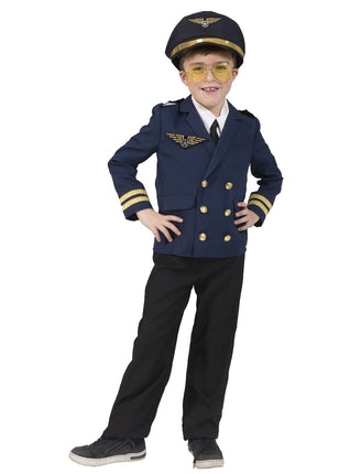 Feestbazaar Piloten Kostuum Floris Kind