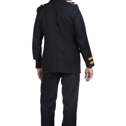 Feestbazaar Piloten Pak Zwart Elite Barkhorn