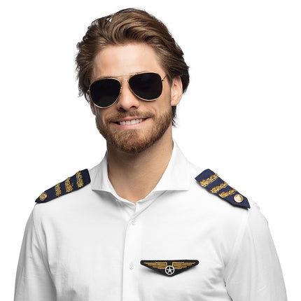 Feestbazaar Piloten Set Accessoires 3-delig