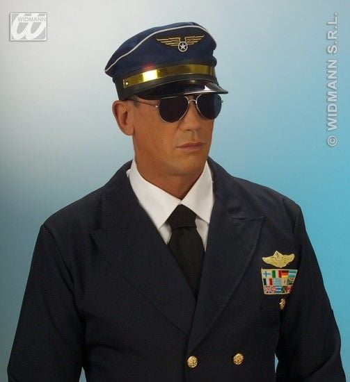 Feestbazaar Pilotenhoed deluxe