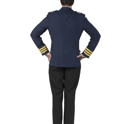Feestbazaar Pilotenjas Man Donkerblauw