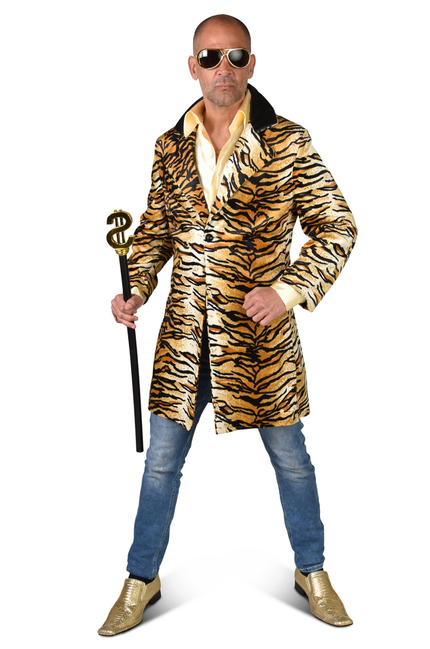 Feestbazaar Pimp Mantel Tijger Heren Premium