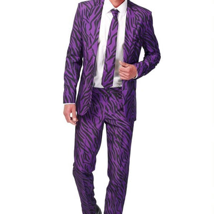 Feestbazaar Pimp tijger maatpak 3-delig