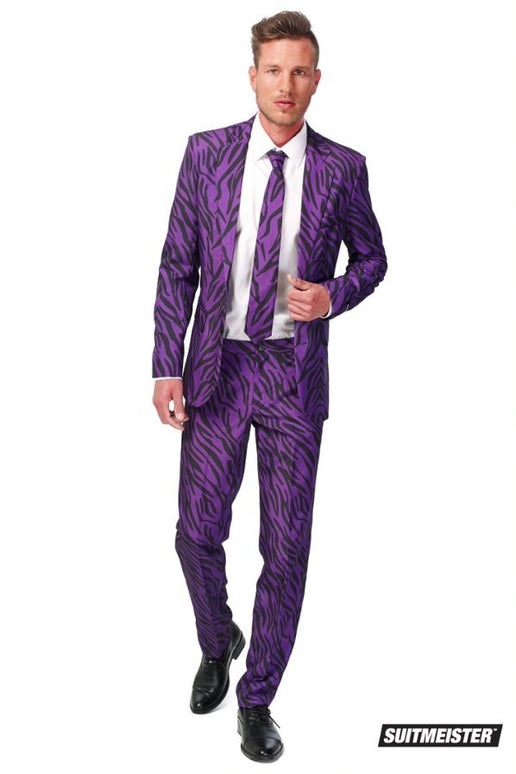 Feestbazaar Pimp tijger maatpak 3-delig