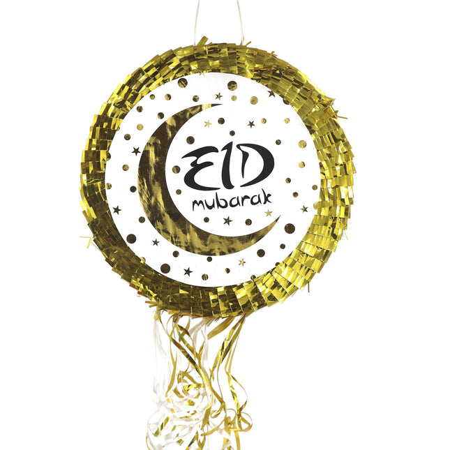 Feestbazaar Pinata Eid Mubarak Goud
