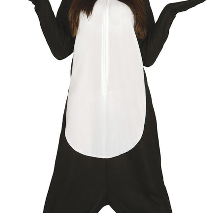 Feestbazaar Pinguin Onesie Kigurumimi Volwassenen