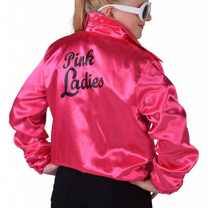 Feestbazaar Pink lady jas kind