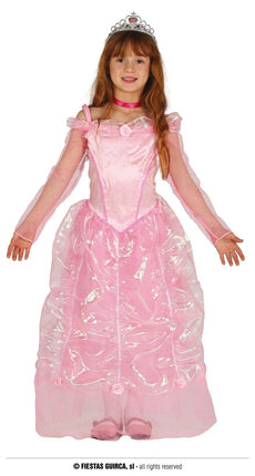 Feestbazaar Pink Princess Jurk Louise Kind