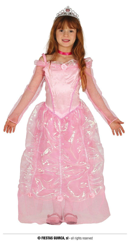 Feestbazaar Pink Princess Jurk Louise Kind