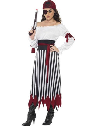 Feestbazaar Pirate verkleedkleding dame lang