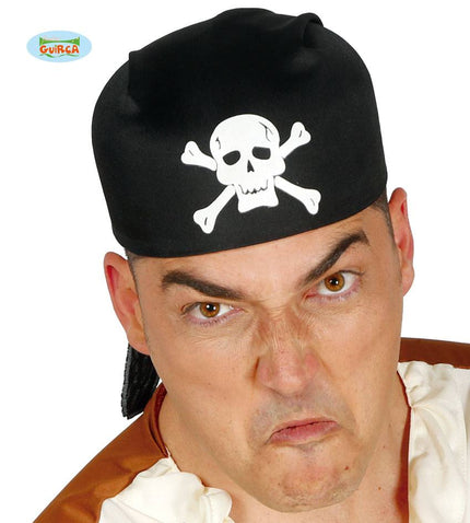Feestbazaar Piraten bandana doodshoofd