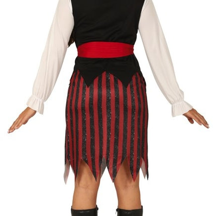 Feestbazaar Piraten Bandiet Kostuum Vrouw