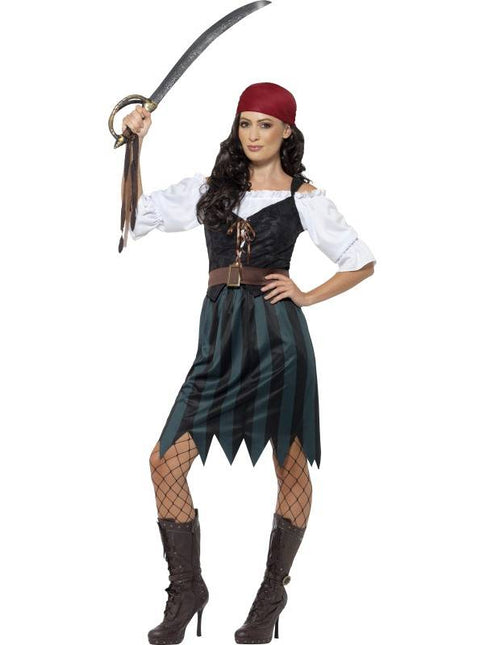Feestbazaar Piraten Deckhand kostuum