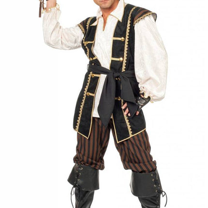 Feestbazaar Piraten Heer elite bruin