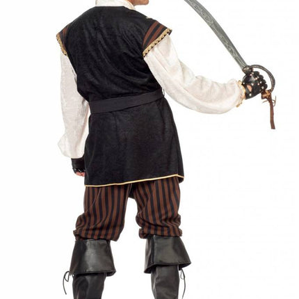 Feestbazaar Piraten Heer elite bruin